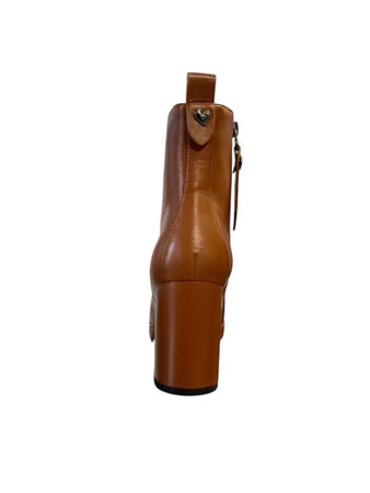 Stivaletti - Cognac / 37 - sandali con tacco