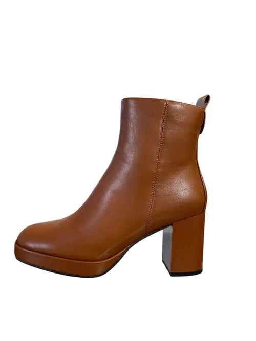 Stivaletti - Cognac / 37 - sandali con tacco