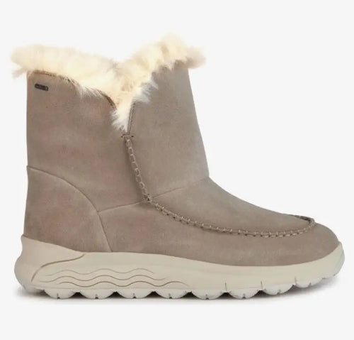Stivaletto Donna Geox d3626c-00022 Calzature - Beige / 38 - stivaletti