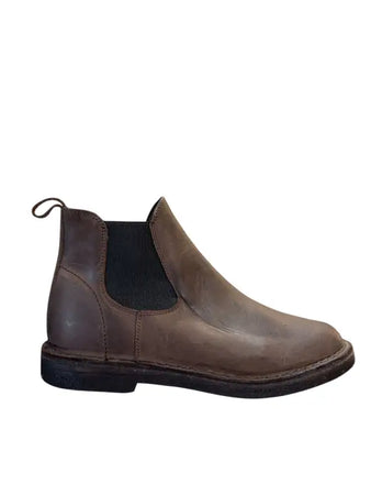 Stivaletto in Pelle Beatles - Marrone / 42 - stivaletti