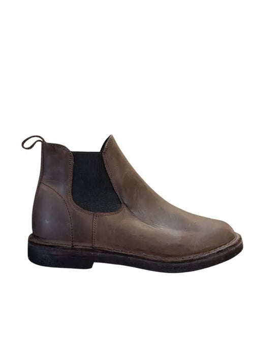 Stivaletto in Pelle Beatles - Marrone / 42 - stivaletti