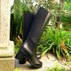 Stivali Donna in Vera Pelle Tacco 5cm Stivale Casual Alto Con Fondo Antiscivolo E Gambale Altro Made in Italy Moda/Donna/Scarpe/Stivali D'Avanzo Clazature - Nola, Commerciovirtuoso.it