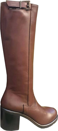 Stivali Donna in Vera Pelle Tacco 5cm Stivale Casual Alto Con Fondo Antiscivolo E Gambale Altro Made in Italy Moda/Donna/Scarpe/Stivali D'Avanzo Clazature - Nola, Commerciovirtuoso.it