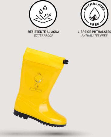 Stivali pioggia Titti Looney Tunes numeri dal 24 al 30 Moda/Bambini e ragazzi/Scarpe/Stivali Store Kitty Fashion - Roma, Commerciovirtuoso.it