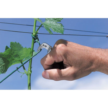 Coltello ad anello in alluminio Ø 22 mm per innesti e legacci tutori