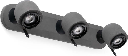 STONE 3L Lampada da parete grigio pietra Illuminazione/Illuminazione per interni/Illuminazioni per pareti/Applique Led Mall Home - Napoli, Commerciovirtuoso.it