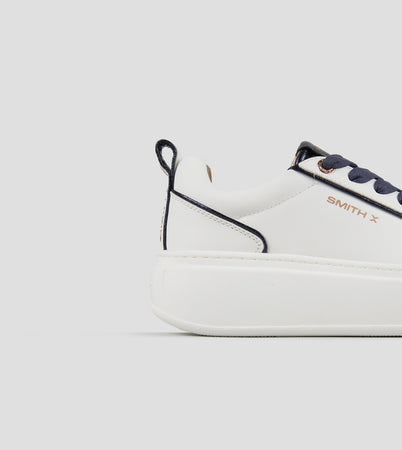 ALEXANDER SMITH Sneakers White-Blu art. SXBCHSW9502