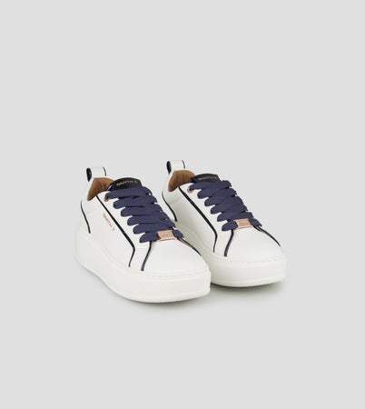 ALEXANDER SMITH Sneakers White-Blu art. SXBCHSW9502