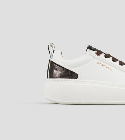 ALEXANDER SMITH Sneakers White Bronze art. HSW6789