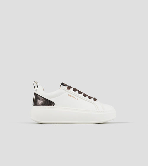 ALEXANDER SMITH Sneakers White Bronze art. HSW6789