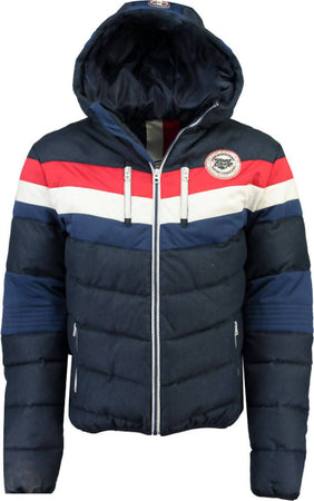 Stone Goose Piumino Eco Uomo Giacca Trapuntata Imbottita Blu Con