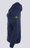 Stone Island Felpa Uomo con Cappuccio Full Zip Blu Navy Felpa Stone Island con Cappuccio e zip Euforia - Bronte, Commerciovirtuoso.it