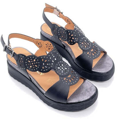 STONEFLY Sandali Donna Parky Black