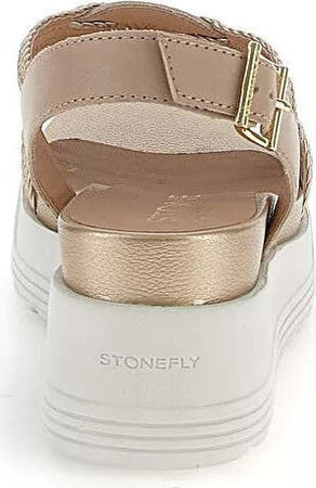 Stonefly-sandalo-con-zeppa-oro-220895