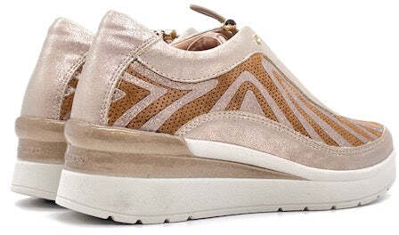 STONEFLY Sneaker donna CREAM 38 Laminated Tan Brown