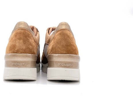 STONEFLY Sneaker donna CREAM 40 Tan Brown