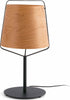 STOOD Lampada da tavolo nera et legno Illuminazione/Illuminazione per interni/Lampade/Lampade da tavolo e abat-jour Led Mall Home - Napoli, Commerciovirtuoso.it