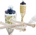 STOPPINO IN COTONE LUNGO CM 30 PER LE TORCE IN BAMBOO 6 PEZZI GIARDINO FERR Casa e cucina/Hobby creativi/Fabbricazione candele/Stoppini Trade Shop italia - Napoli, Commerciovirtuoso.it