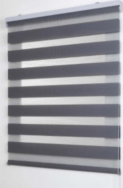 STOR-PLANET---DUOLUX---TENDA-A-RULLO-SEMIFILTRANTE-CON-FRANGE-TRASPARENTI-COLORE-ARGENTO---100X180CM