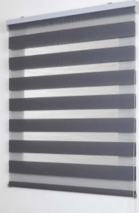 STOR-PLANET---DUOLUX---TENDA-A-RULLO-SEMIFILTRANTE-CON-FRANGE-TRASPARENTI-COLORE-ARGENTO---100X180CM