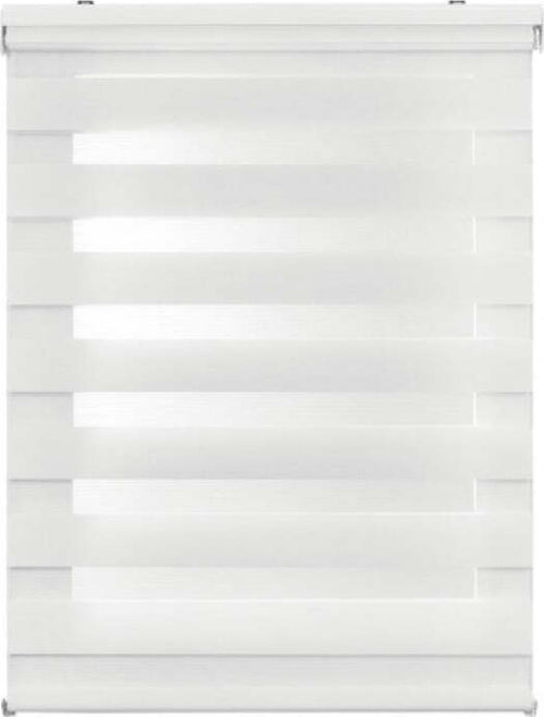 STOR-PLANET---DUOLUX---TENDA-A-RULLO-SEMIFILTRANTE-CON-FRANGE-TRASPARENTI-COLORE-BIANCO---160X180cm