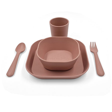 Set Stoviglie per Bambini 5 Pz Mushie