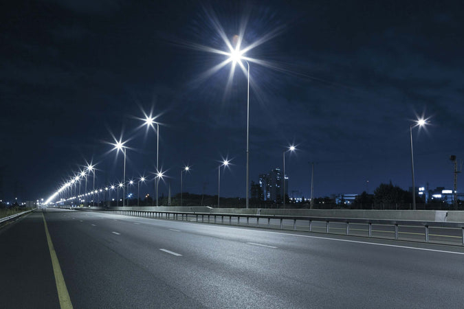 Stradale Led Highway Antracite 100W 12000Lm 4000K Ip65 45,1X18,7X6,5Cm Illuminazione/Illuminazione per esterni/Lampioni Led Mall Home - Napoli, Commerciovirtuoso.it