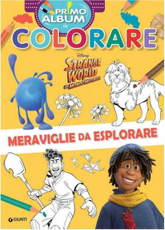 Strange-World-primo-album-da-colorare-Giunti