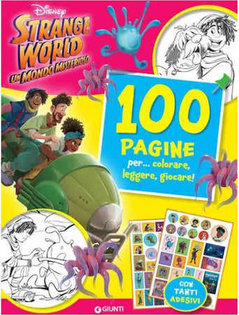 Strange-world-sticker-special-color-Giunti
