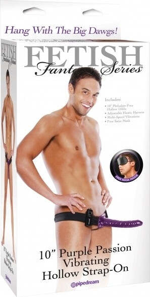 Strap On con Foro Regolabile Multi Vibrazione Dong Viola 25,4 cm Passion Vibrating Hollow Strap-on Salute e cura della persona/Erotismo e contraccezione/Sex toys/Strap-on Kondorama - Martinsicuro, Commerciovirtuoso.it
