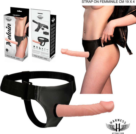 Strap On Donna Per Lei Non Vibrante Harness Attraction Dildo Flesh19x4 cm Salute e cura della persona/Erotismo e contraccezione/Sex toys/Strap-on Kondorama - Martinsicuro, Commerciovirtuoso.it