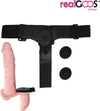 Strap On Fallo Realistico Doppia penetrazione Interno Esterno Per Lei Da Donna Indossabile Con Vibrazione Realgoos® Salute e cura della persona/Erotismo e contraccezione/Sex toys/Strap-on Kondorama - Martinsicuro, Commerciovirtuoso.it