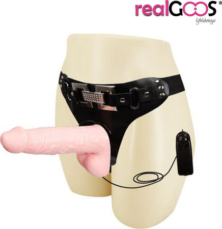Strap On Fallo Realistico Realgoos® per Lei Da Donna Indossabile con Vibrazione strap-on con Telecomando Salute e cura della persona/Erotismo e contraccezione/Sex toys/Strap-on Kondorama - Martinsicuro, Commerciovirtuoso.it