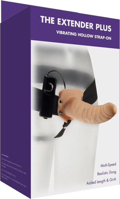 Strap on Flesh Kinx Vibrante The Extender Plus Penetratore Solido Strap-On Vibrante multi velocità Pene realistico color carne Indossabile per LUI con foro 20cm Salute e cura della persona/Erotismo e contraccezione/Sex toys/Strap-on Kondorama - Martinsicuro, Commerciovirtuoso.it
