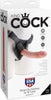 Strap On per Lei King Cock Strap-on Harness color Carne Fallo 20,3 cm Salute e cura della persona/Erotismo e contraccezione/Sex toys/Strap-on Kondorama - Martinsicuro, Commerciovirtuoso.it