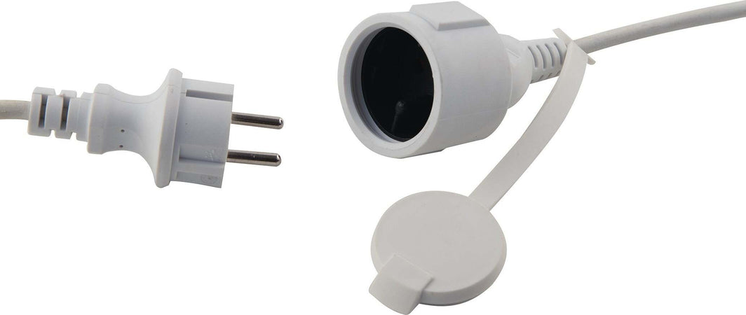 Stringa Elettrificata Picnic Bianca 10Xe14 Ip44 Con Spina Schuko 5Mt Illuminazione/Illuminazione per interni/Lampadari lampade a sospensione e plafoniere/Faretti da soffitto Led Mall Home - Napoli, Commerciovirtuoso.it