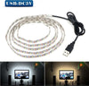 Strip-Led-Gialla-Striscia-90cm-Con-Attacco-Usb-Per-Retroilluminazione-Televisore