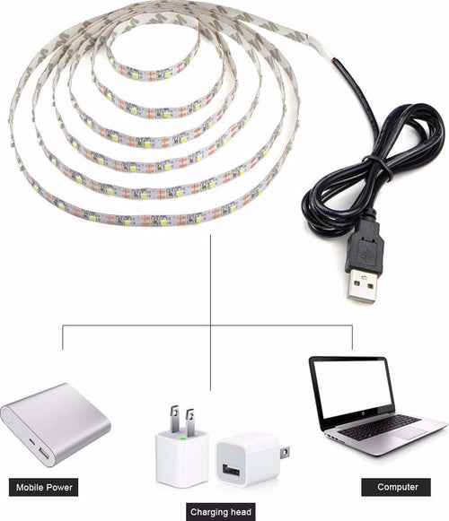 STRIP LED LUCE FREDDA STRISCIA 90 CM USB PER RETROILLUMINAZIONE TELEVISORE TV Illuminazione/Illuminazione per interni/Illuminazione speciale/Nastri LED Trade Shop italia - Napoli, Commerciovirtuoso.it