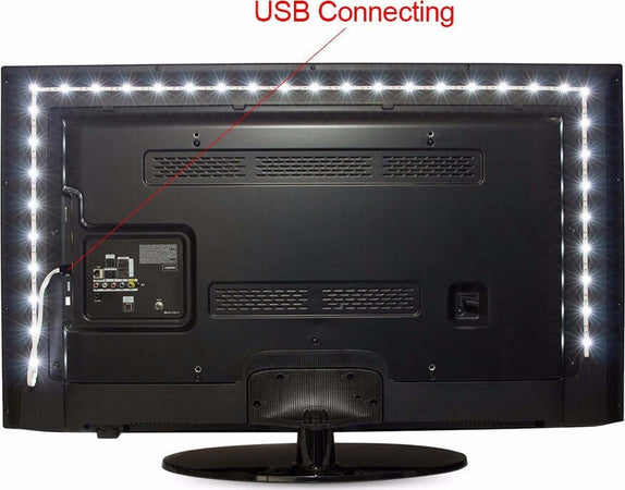 STRIP LED LUCE FREDDA STRISCIA 90 CM USB PER RETROILLUMINAZIONE TELEVISORE TV Illuminazione/Illuminazione per interni/Illuminazione speciale/Nastri LED Trade Shop italia - Napoli, Commerciovirtuoso.it