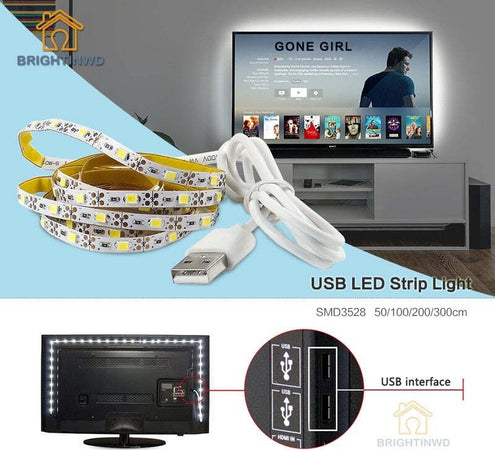 STRIP LED LUCE FREDDA STRISCIA 90 CM USB PER RETROILLUMINAZIONE TELEVISORE TV Illuminazione/Illuminazione per interni/Illuminazione speciale/Nastri LED Trade Shop italia - Napoli, Commerciovirtuoso.it