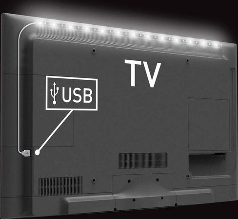 Strip Led Striscia Usb 100cm L5 6.48w 5v Per Retroilluminazione Televisore Tv Illuminazione/Strisce LED Trade Shop italia - Napoli, Commerciovirtuoso.it