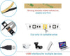 Strip Led Striscia Usb 100cm L5 6.48w 5v Per Retroilluminazione Televisore Tv Illuminazione/Strisce LED Trade Shop italia - Napoli, Commerciovirtuoso.it