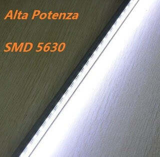 STRIP STRISCIA RIGIDA BARRA 1 METRO A LED 5630 7020 5050 13W 72 LED CALDA FREDDA Illuminazione/Strisce LED Trade Shop italia - Napoli, Commerciovirtuoso.it