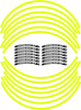 Strisce-Adesive-Cerchi-Moto-Compatibili-Con-Yamaha-Tracer-9-2021---Giallo-Fluo