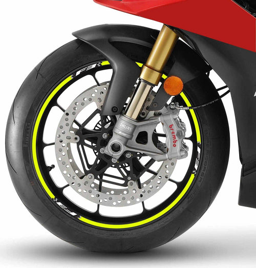 Strisce-Adesive-per-Cerchi-Ruote-Moto-compatibili-Con-Mv-Agusta-F3---Giallo-Fluo