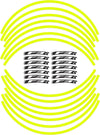Strisce-Adesive-per-Cerchi-Ruote-Moto-compatibili-Con-Mv-Agusta-F3---Giallo-Fluo