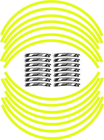 Strisce-Adesive-per-Cerchi-Ruote-Moto-compatibili-Con-Mv-Agusta-F3---Giallo-Fluo