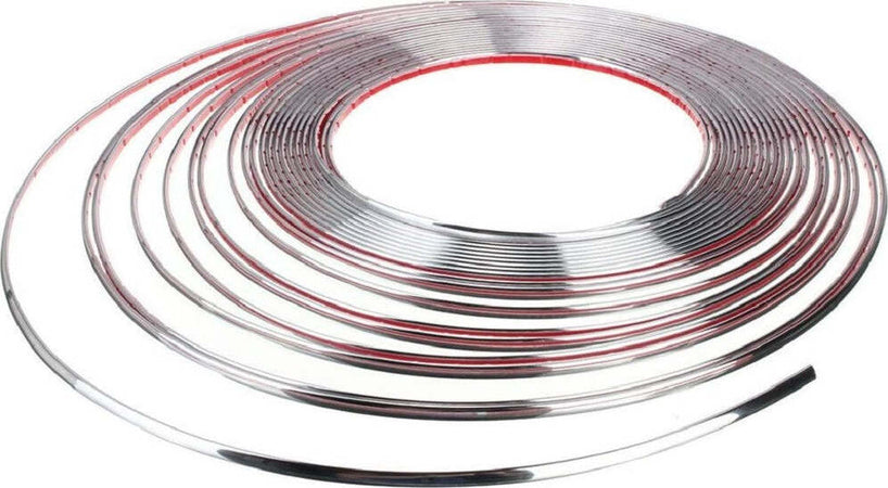 Strisce Cromate Auto 10mmx5mt Universale Portiera Paraurti Protezione Autoadesiva Auto e Moto/Parti per auto/Motore e componenti motore/Parti motore/Guarnizioni per testate Trade Shop italia - Napoli, Commerciovirtuoso.it