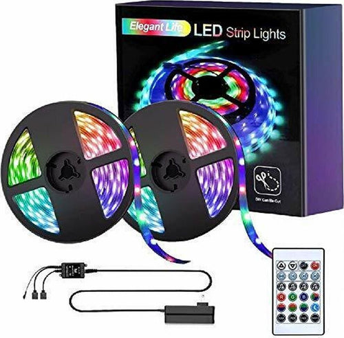 Strisce LED Elegant Life da 10 m RGB con Telecomando luci a led per decorazioni