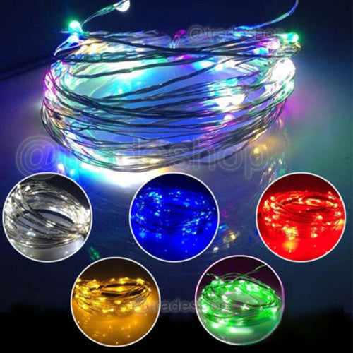 STRISCIA 3 METRI STRIP LED BOBINA FLESSIBILE A BATTERIE FILO DI RAME LUCE Illuminazione/Strisce LED Trade Shop italia - Napoli, Commerciovirtuoso.it